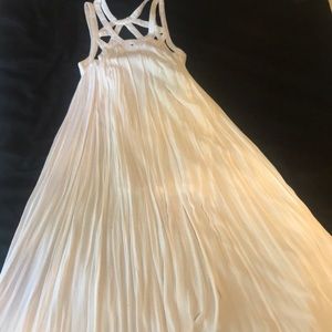 White Grecian Maxi Dress